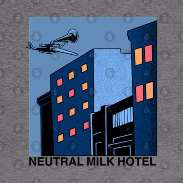 Neutral Milk Hotel - Original Post Punk Fan Design by BlockersPixel